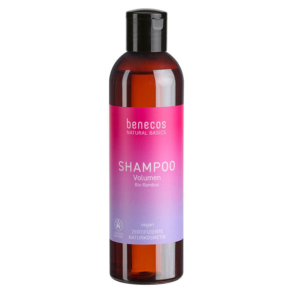 benecos Natural Basics Shampoo Volumen, Bio-Bambus