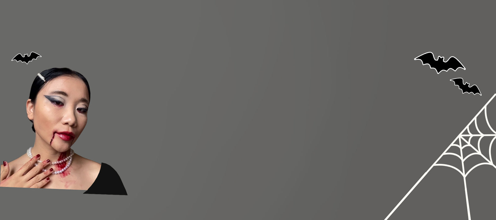 Drei scary-fancy Halloween Beauty-Looks von benecos