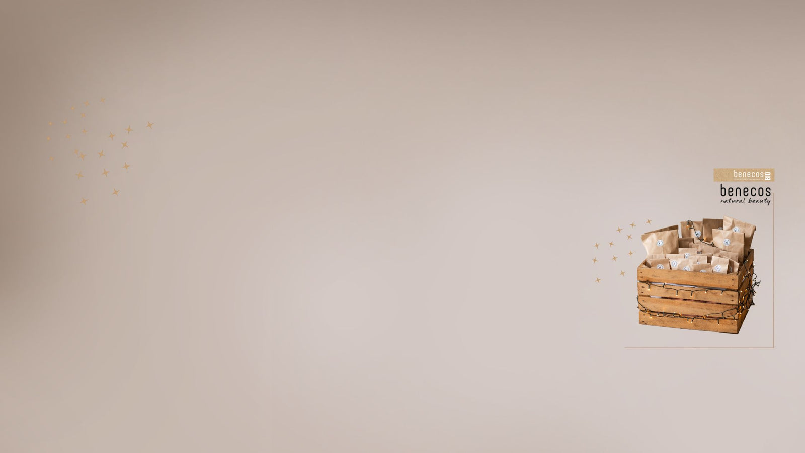 Der benecos Adventskalender für kühle und warme Hauttypen