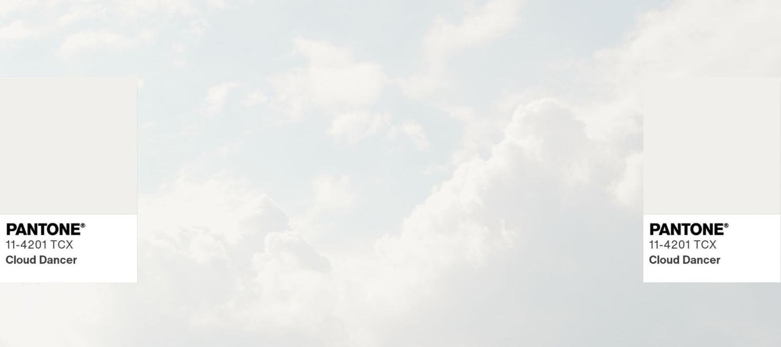 Cloud Dancer ist die Pantone-Farbe des Jahres 2026