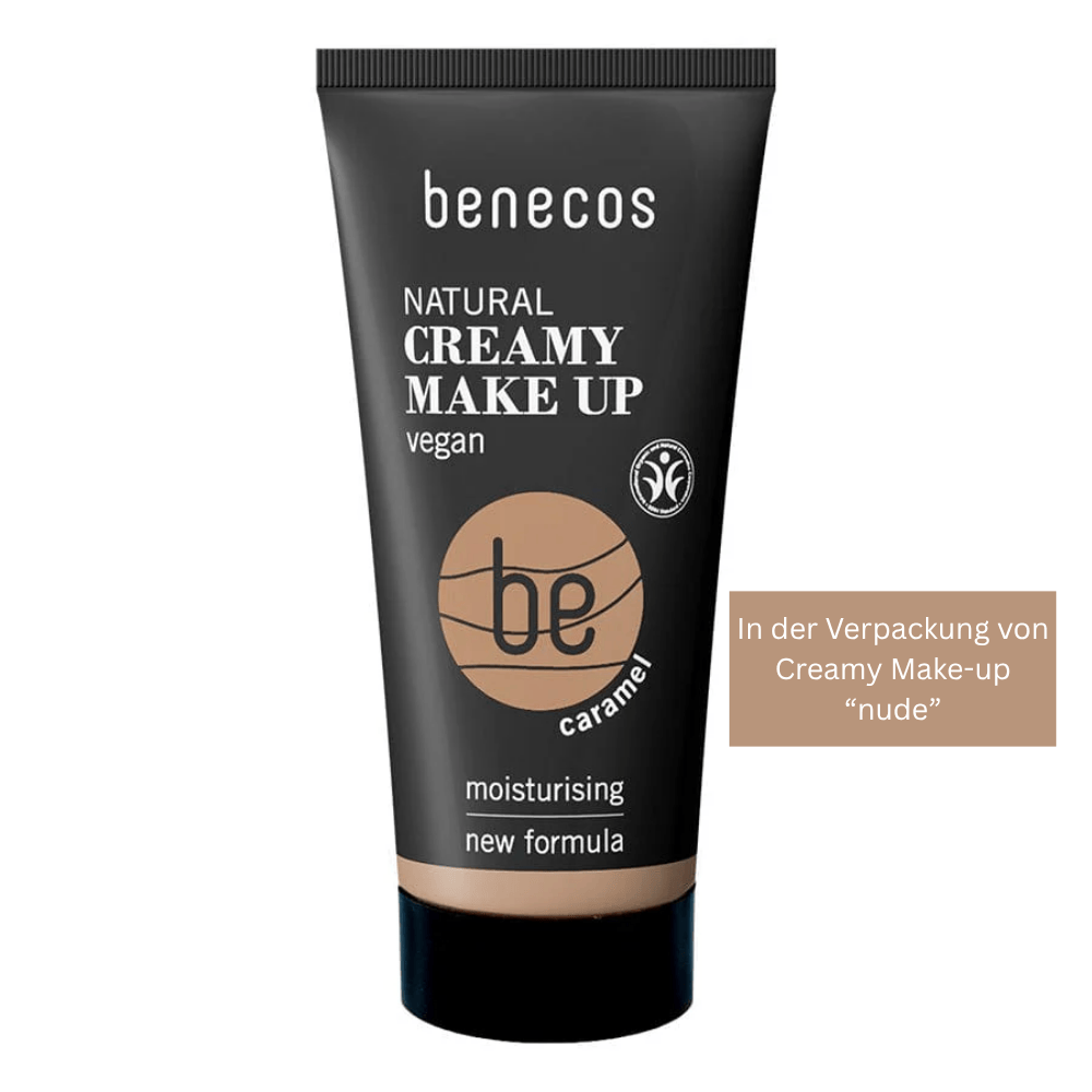 Natural Creamy Make-up, caramel, in falscher Tube