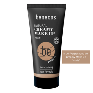 Natural Creamy Make-up, caramel, in falscher Tube