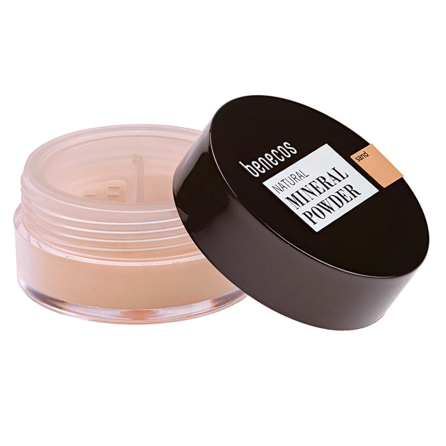 benecos Natural Mineral Powder sand seitlich
