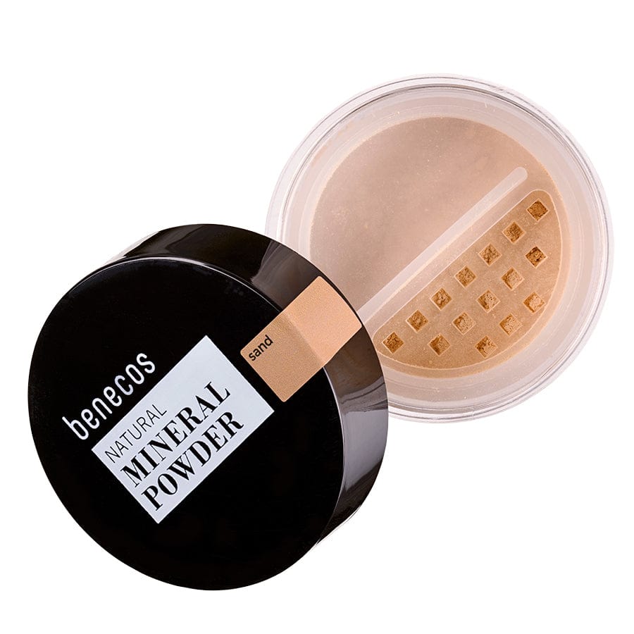 benecos Natural Mineral Powder sand seitlich