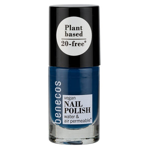 benecos Nail Polish 20-FREE nordic blue