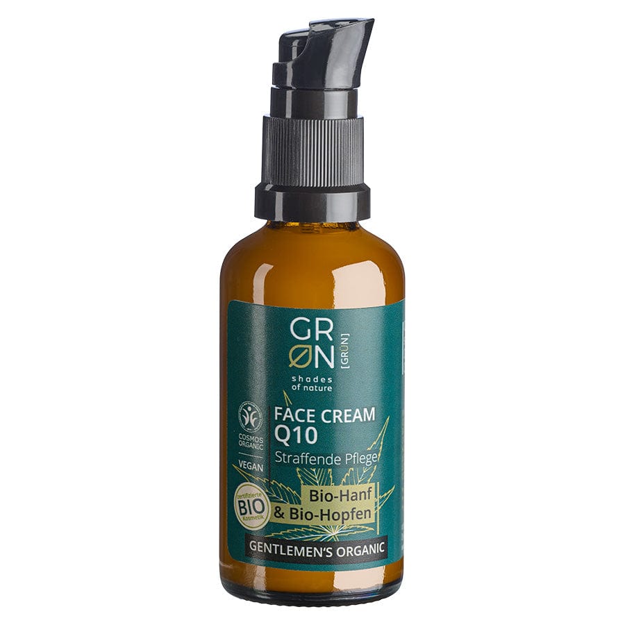 GRN [GRÜN] Q10 Gesichtscreme Hanf & Hopfen