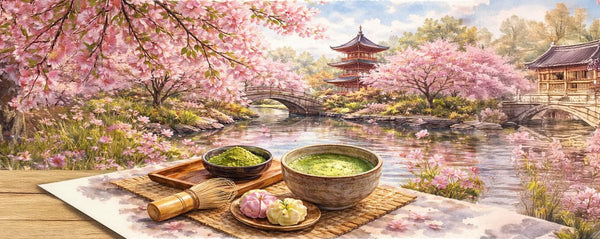 Bio-Kirschblüte & Bio-Matcha