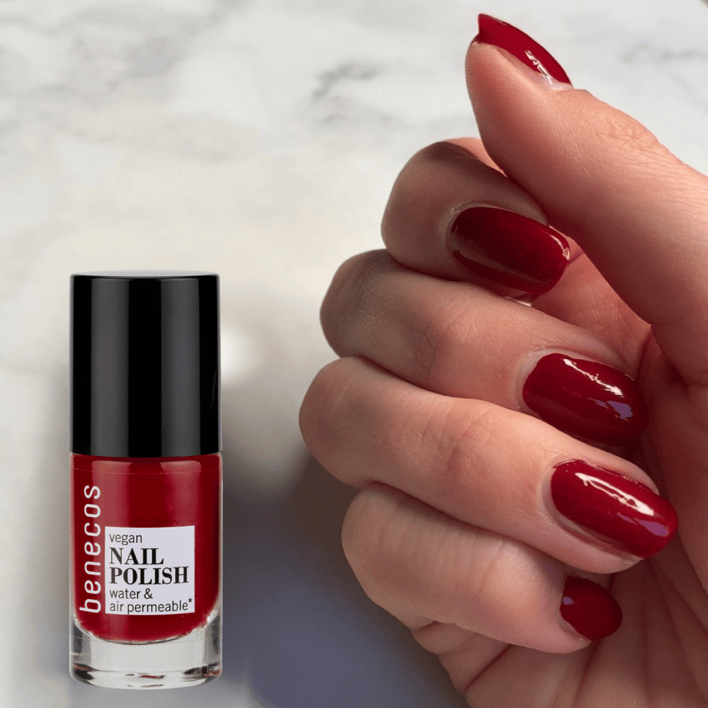 Nail Polish - cherry red