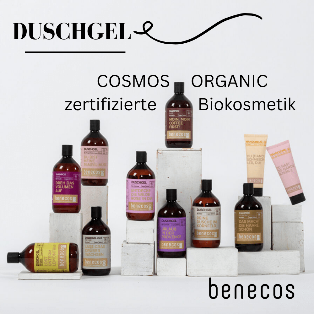 benecosBIO Duschgel Bio-Hafer - DEINE DUSCHE IM KORNFELD