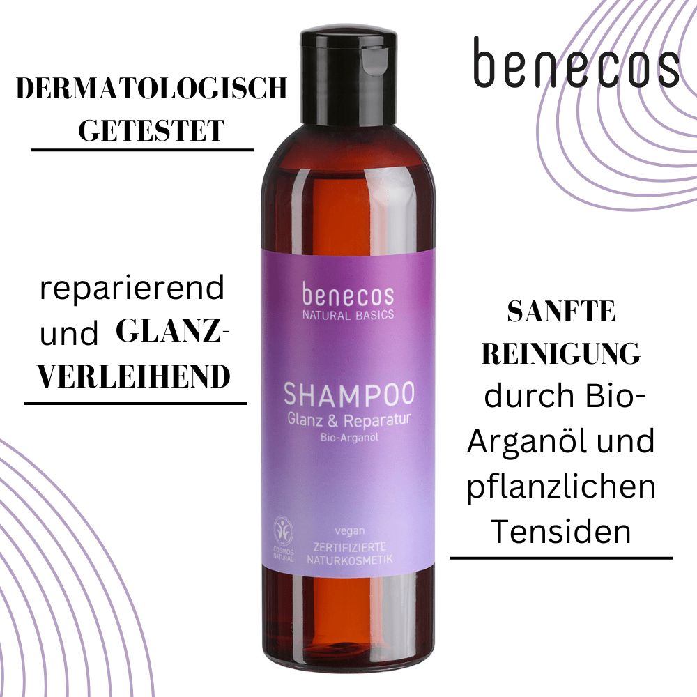 benecos Natural Basics Shampoo Glanz &amp; Reparatur