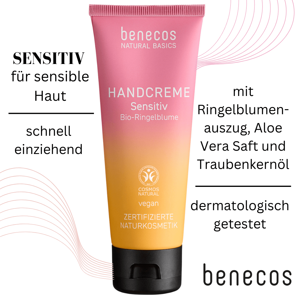 benecos Natural Basics Handcreme Sensitiv