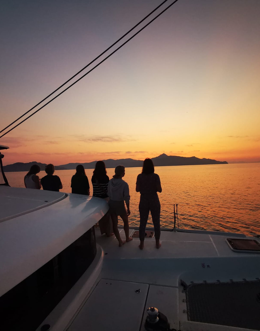 Impression einer Segelreise mit sailwithus