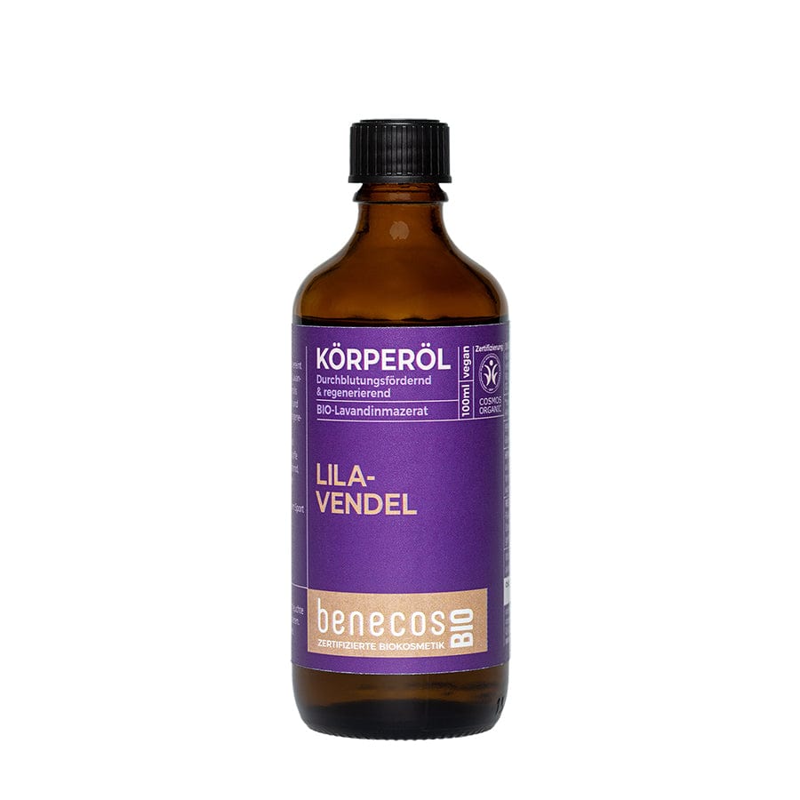 benecosBIO Körperöl Bio-Lavendelblütenmazerat LILA-VENDEL