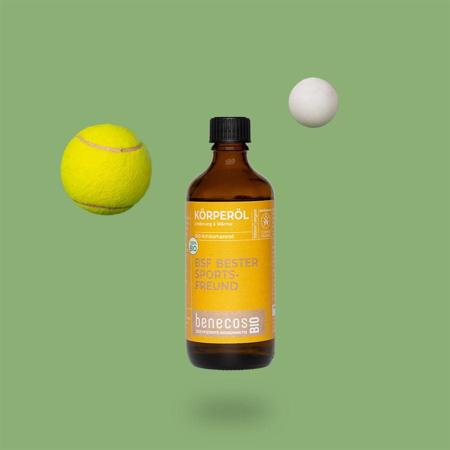 benecosBIO Körperöl Bio-Arnikamazerat BSF BESTER  SPORTSFREUND