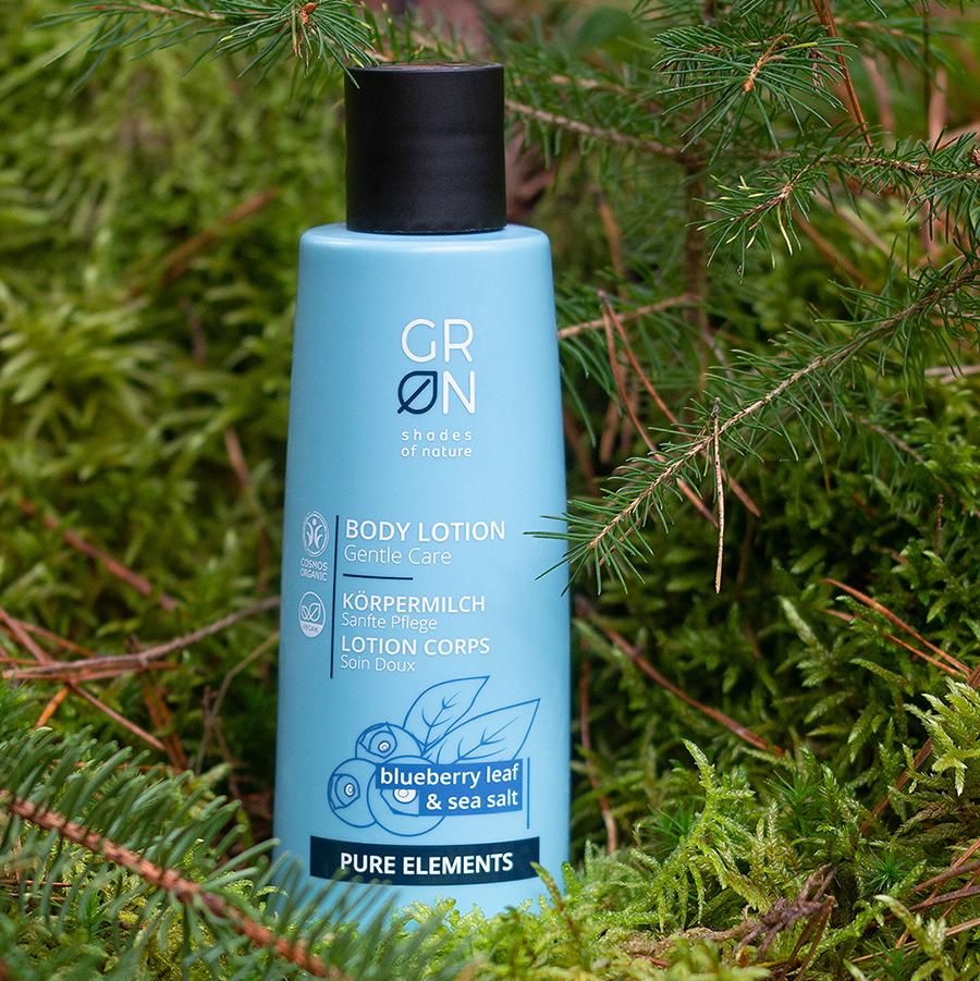 Körperlotion Sanfte Pflege - Blaubeerblatt & Meersalz