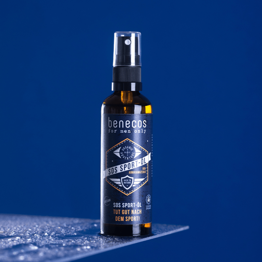 benecos for men SOS Sport-Öl, Bio-Arnikamazerat