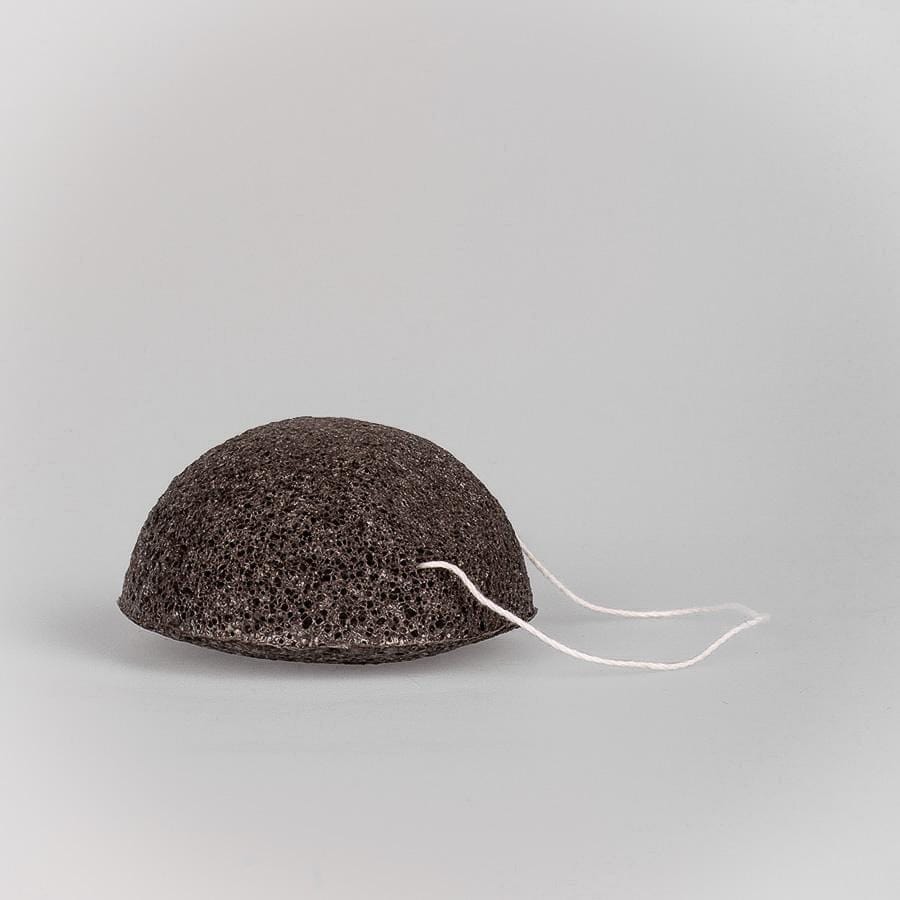 konjac sponge black bamboo
