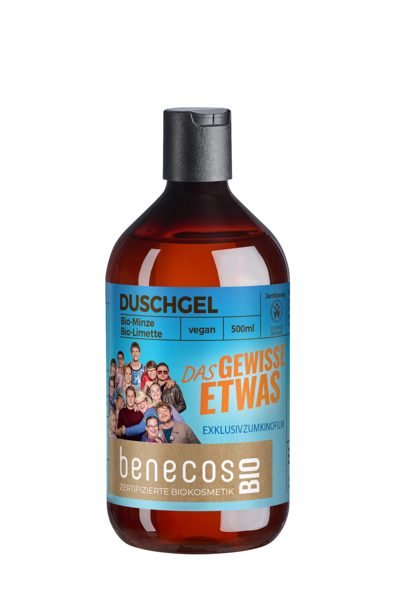 benecosBIO Aktionsduschgel Bio-Minze und Bio-Limette